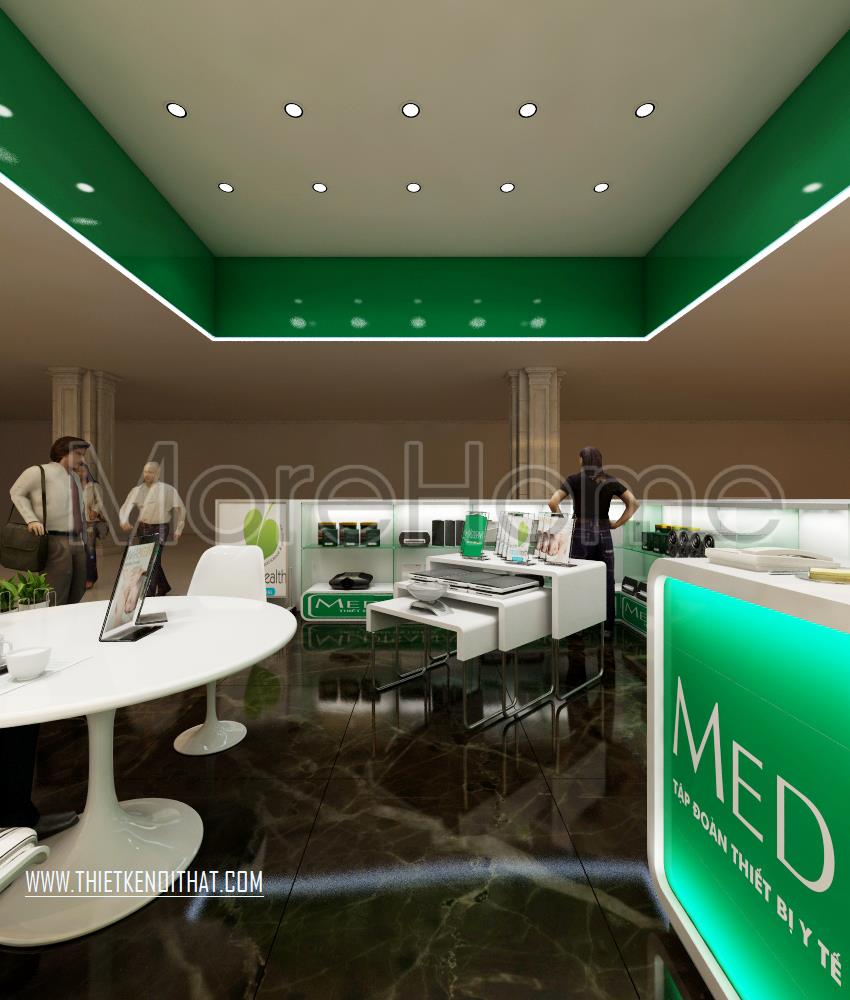 Morehome Thiết kế showroom thiết bị y tế - tại Royal City
